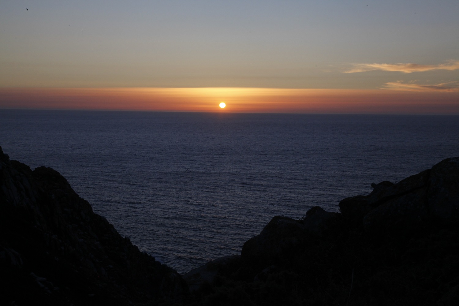Isla de Cies sunset
